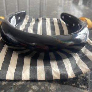 LELE SADOUGHI Black Padded Headband